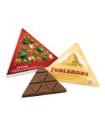 TOBLERONE Dreieckstafel 60g zu Weihnachten in Werbebox bedrucken (ab 100 Stück)