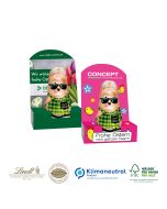 Lindt HELLO Bunny 10g in Werbeaufsteller bedrucken (ab 250 Stück)