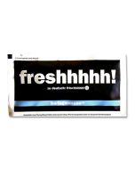 Freshhhhhh! Feuchtetücher mit eigenem Aufdruck oder Slogan gestalten und bedrucken