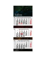 Wandkalender Maxi Wire-O als Kalender mit Ringbindung bedrucken mit eigener Firmenwerbung