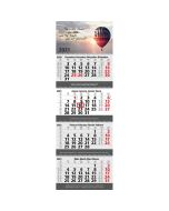 Riesen Werbekalender bedrucken Quadro Wire-O 4 Wandkalender