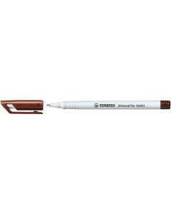 STABILO Universal-Pen Folienschreiber, weiß/braun