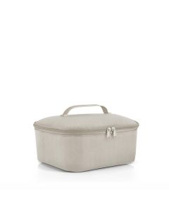 coolerbag M pocket herringbone sand