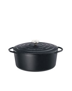 Küchenprofi Bratentopf oval 33cm schwarz