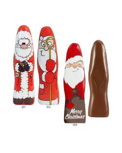 Schoki-Weihnachtsmann Stand.