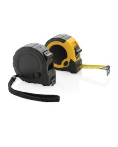 5m/19mm Maßband mit Stop-Taste aus RCS recycelt. Kunststoff