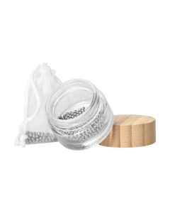 Reinigungsperlen, "Pure", natural