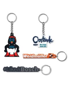 Soft-PVX Gummi Schlüsselanhänger Sonderanfertigung ab 500 St.