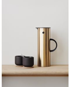 Stelton EM77 Isolierkanne 1L brushed brass