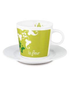 Fancy Cafe Set Tasse und Untertasse (ab 108 Stück)