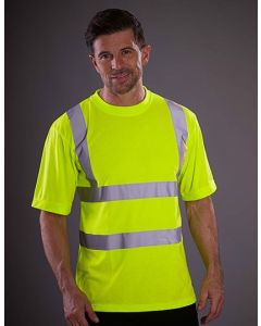 YOKO - Two Band & Brace Hi-Vis T-Shirt