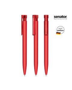 senator® Liberty Soft Touch  Druckkugelschreiber, weiß