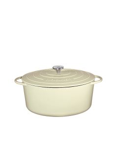 Küchenprofi Bratentopf oval 33cm creme