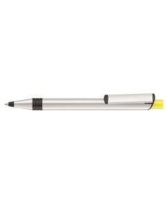 RECYCLED PET PEN ALUMA, gelb