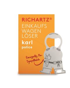 Einkaufswagenlöser karl police