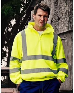 YOKO - Hi-Vis 1/4 Zip Sweatshirt