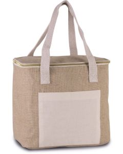 Kimood Mittelgroße Kühltasche aus Jute