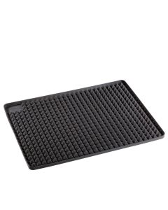 Küchenprofi Backofenmatte PYRAMIDE schwarz