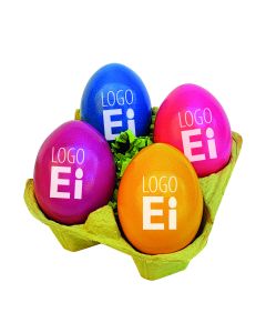 Echte Eier bedrucken