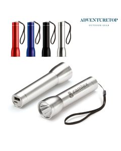 Powerbank Taschenlampe 2200mAh (ab 10 Stück)