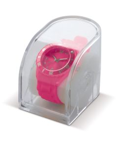 Silikonuhr in einer transparenten Geschenkverpackung (ab 25 Stück)