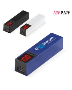 Powerbank mit Ladestandanzeige 2600mAh (ab 25 Stück)