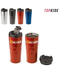Thermobecher Diamantenmuster (ab 50 Stück)