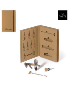 Wein Set mit 4 Wein Accessoires (ab 10 Stück)