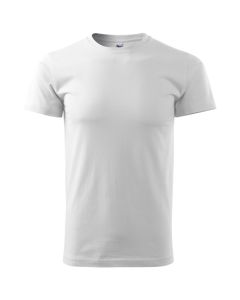 Herren T-Shirt Basic weiß (ab 50 Stück)