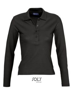 SOL´S - Women´s Long Sleeve Polo Podium