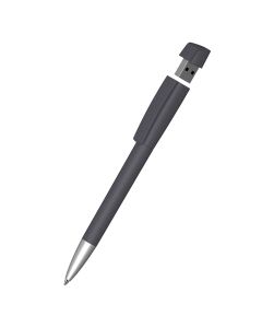 Klio-Eterna - Turnus softgrip Ms USB 3.0 - Drehkugelschreiber mit integriertem USB-Stick