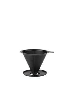 Stelton Nohr slow brew Kaffeefilter black metallic