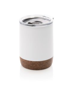 Kleine Vakuum-Kaffeetasse aus RCS rSteel & Kork