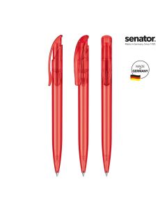 senator® Challenger Clear  Druckkugelschreiber, weiß