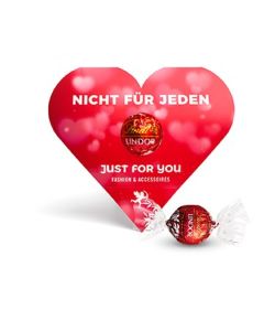 Lindt Lindor Kugel in Werbekartonage