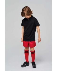 PROACT® Kinder Kurzarm Bimaterial Rugby Shirt