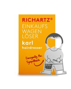 Einkaufswagenlöser karl hairdresser