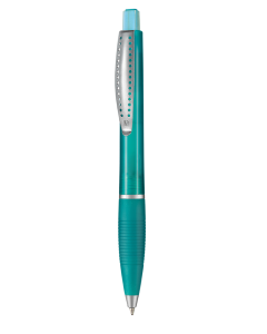 Ritter-Pen Kugelschreiber CLUB TRANSPARENT SI mit Logo bedrucken