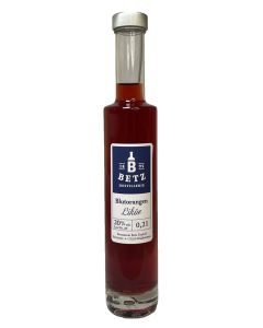 Flasche Atlantis 0,2 Ltr. mit  Blutorangenlikör 20% vol.
