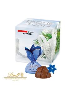 Lindt Mini-Fioretto im Weihnachts-Werbewürfel (ab 100 Stück)