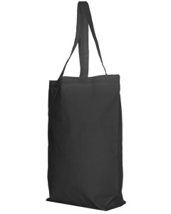 Baumwoll-Einkaufstasche OEKO-TEX® Premium Schwarz