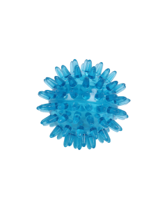 Igelball / Massageball 60mm/Blau transparent (neutral)