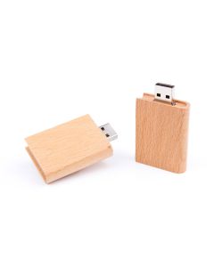 USB Stick Wood Book