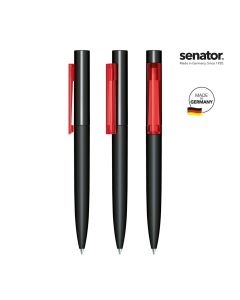senator® Headliner Softtouch  Drehkugelschreiber, schwarz,gelb 7408