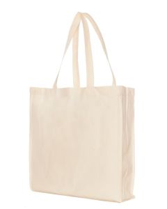 Baumwoll-Blockstasche OEKO-TEX® Natural