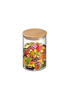 Zassenhaus Vorratsglas mit Holzdeckel 850ml