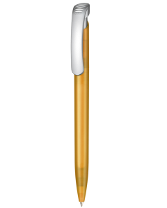 Ritter-Pen Kugelschreiber CLEAR FROZEN SI mit Logo bedrucken