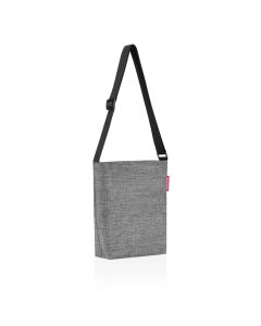 shoulderbag S twist silver