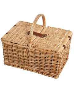 Cilio Picknick Korb LUGANO hellbraun
