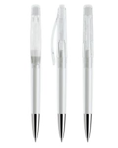 Prodir DS2PTC Transparent with Chrome Metal Nose-Cone